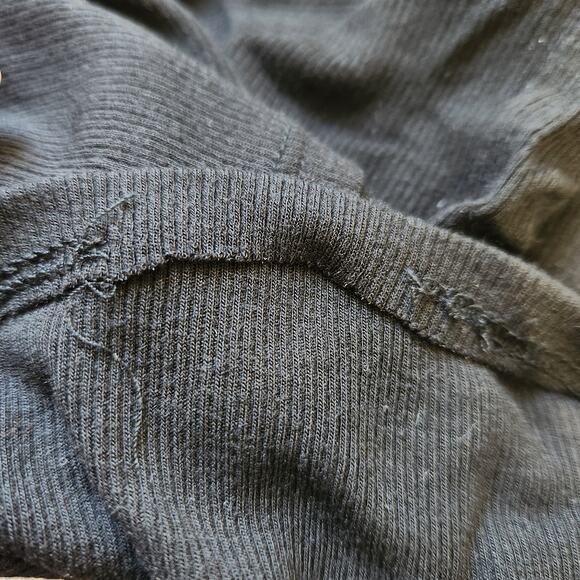 ATM Anthony Thomas Melillo Modal Rib Wrestler Tank Black Women's Medium FLAW - Picture 12 of 12